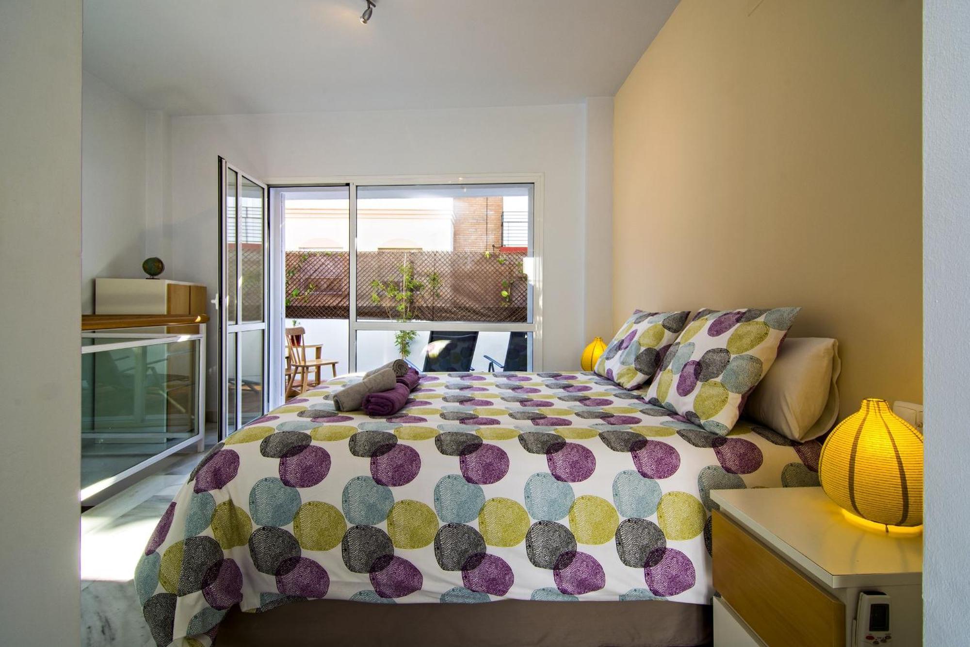 DescubreHome Sol Puerta del Osario Terraza Privada Sevilla Exterior foto